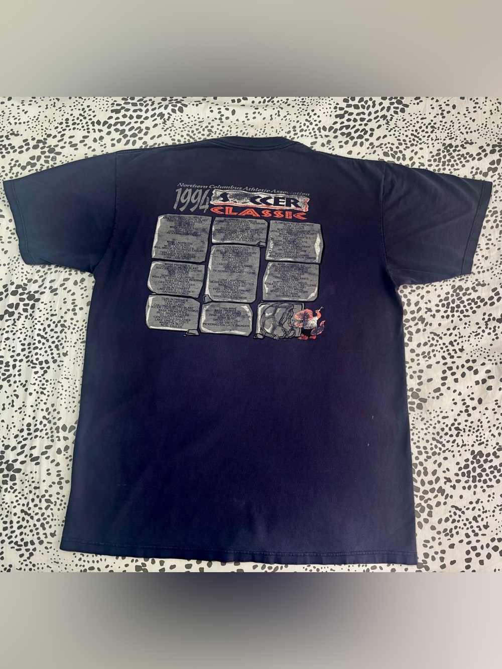 1994 Northern Columbus Athletic Association Soccer Classic Donatos Pizza Tee - Picture 4 of 5